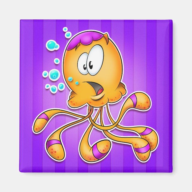 niedlicher Cartoon Magnet (Vorne)