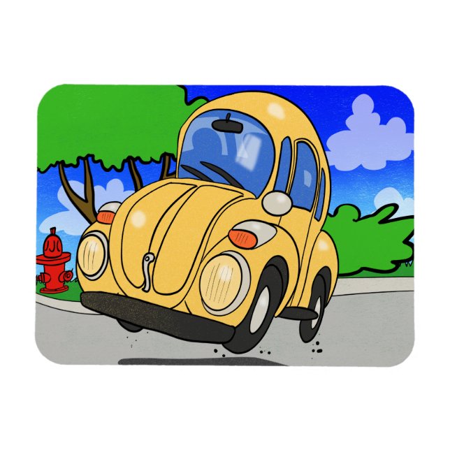 Niedlicher Cartoon Magnet (Horizontal)