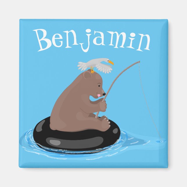 Niedlicher Cartoon Magnet (Vorne)