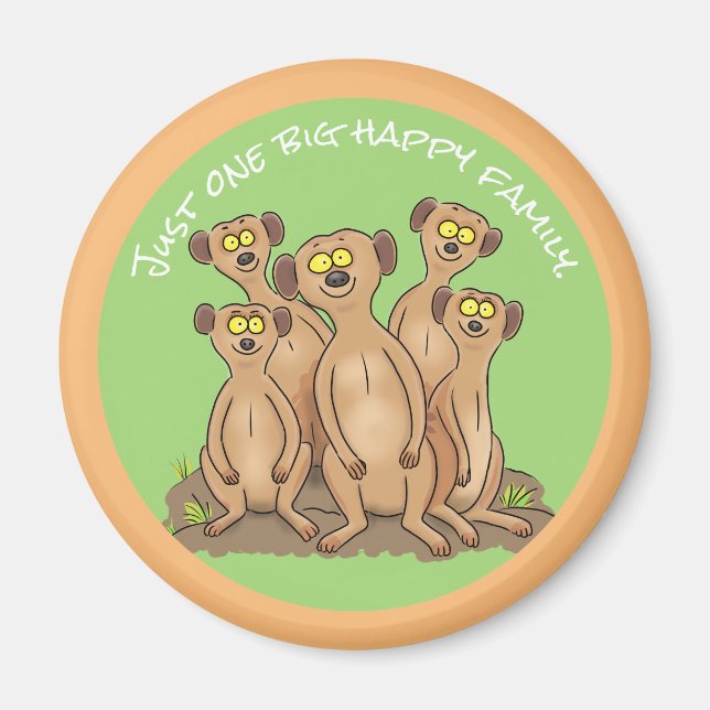 Niedlicher Cartoon Magnet (Vorne)