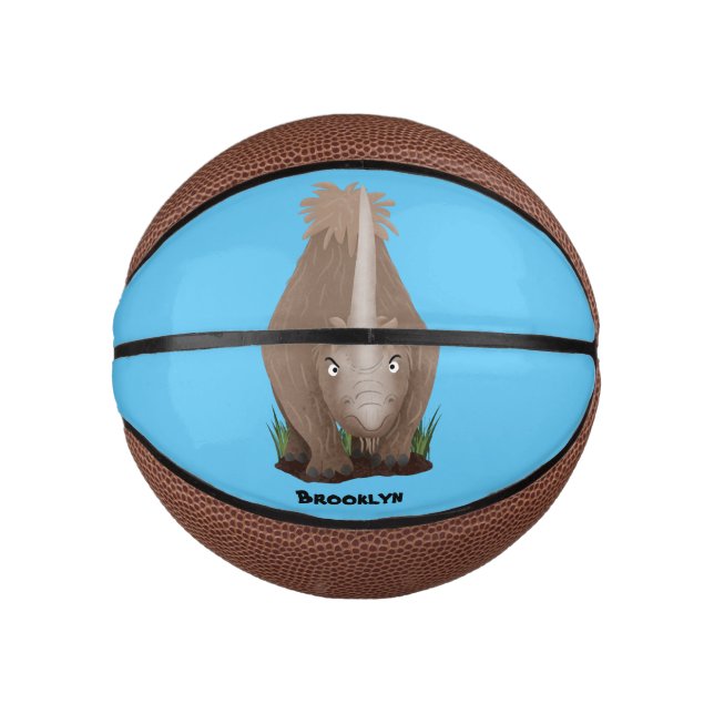 Niedlicher Cartoon Mini Basketball (Vorderseite)