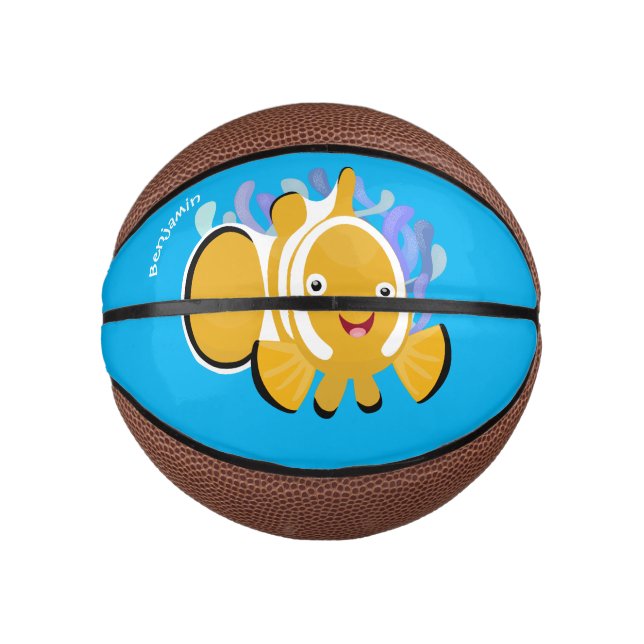 Niedlicher Cartoon Mini Basketball (Vorderseite)