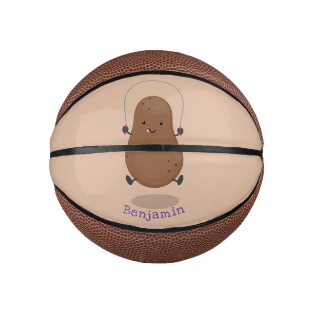 Niedlicher Cartoon Mini Basketball (Vorderseite)