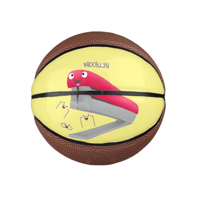 Niedlicher Cartoon Mini Basketball (Vorderseite)