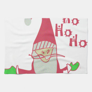 Niedlicher Cartoon Mouse Santa Collection Handtuch