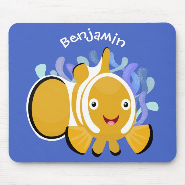 Niedlicher Cartoon Mousepad (Vorne)