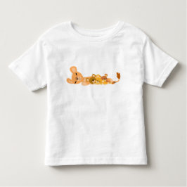 Niedlicher Cartoon Mum Lion und Cubs Kinderbekleid Kleinkind T-shirt