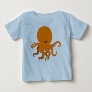 Niedlicher Cartoon Octopus Baby T - Shirt