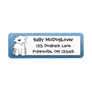 Niedlicher Cartoon Old English Sheepdog