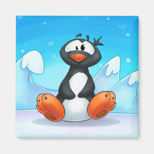 niedlicher Cartoon Penguin Magnet