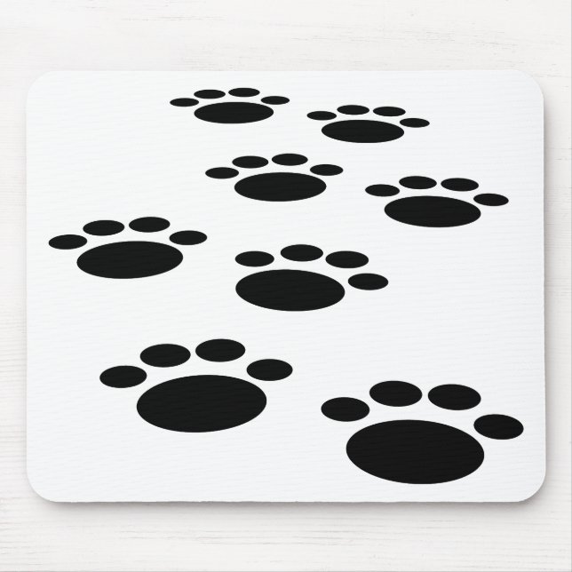 Niedlicher Cartoon Pet Pet Trail Mousepad (Vorne)