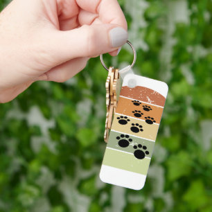 Niedlicher Cartoon Pet Pet Trail Vintag Sunset Sch Schlüsselanhänger