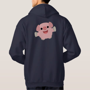 Niedlicher Cartoon Pig Hoodie
