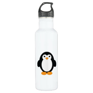 Niedlicher Cartoon Pinguin Edelstahlflasche