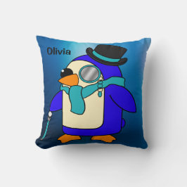 Niedlicher Cartoon Pinguin Kissen