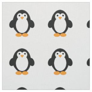 Niedlicher Cartoon Pinguin Stoff