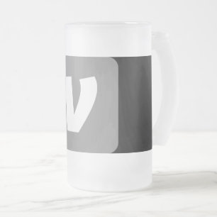 NIEDLICHER CARTOON PINK GENOME MATTGLAS BIERGLAS