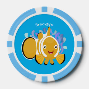 Niedlicher Cartoon Pokerchips