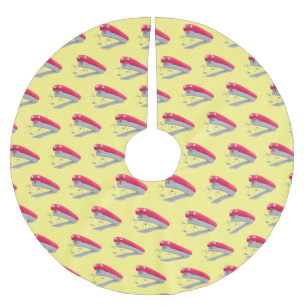 Niedlicher Cartoon Polyester Weihnachtsbaumdecke