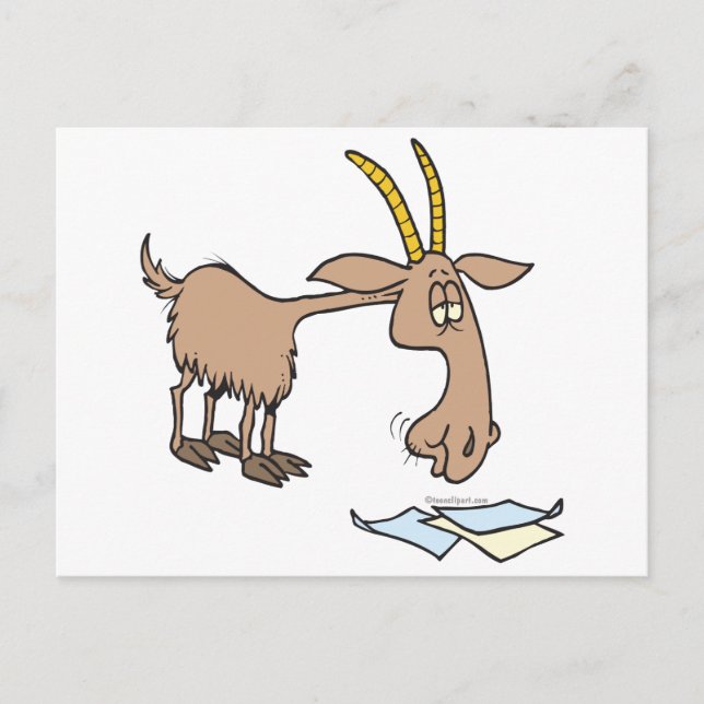 niedlicher Cartoon Postkarte (Vorderseite)