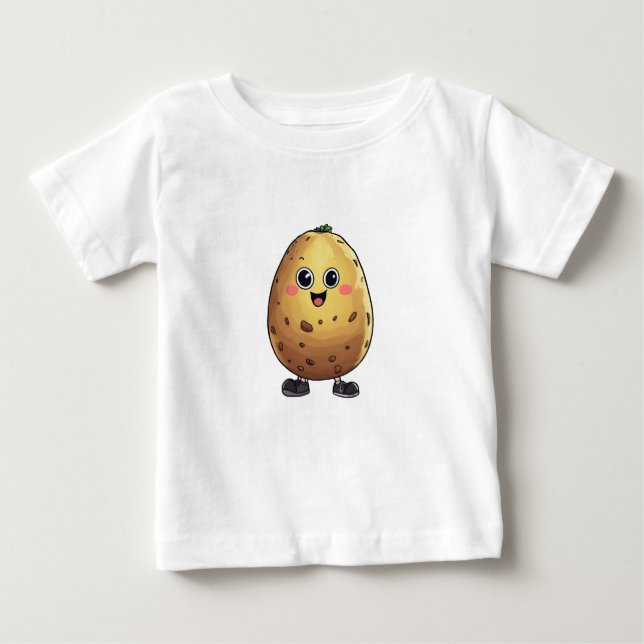 Niedlicher Cartoon Potato Baby T-shirt (Vorderseite)