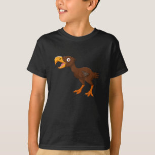 Niedlicher Cartoon Prähistorische Tiere Terror Bir T-Shirt