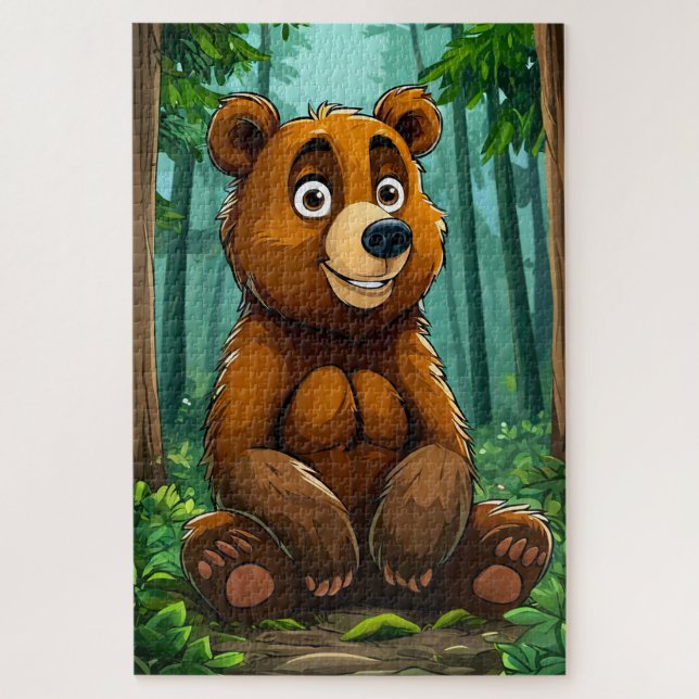 Niedlicher Cartoon Puzzle (Vertikal)