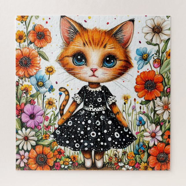 Niedlicher Cartoon Puzzle (Vertikal)