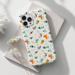 Niedlicher Cartoon Quirky Dog Spielerisches iPhone Case-Mate iPhone 14 Pro Hülle