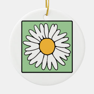 Niedlicher Cartoon-Retro Keramikornament