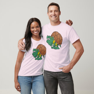 niedlicher Cartoon-Schildkröte T-Shirt