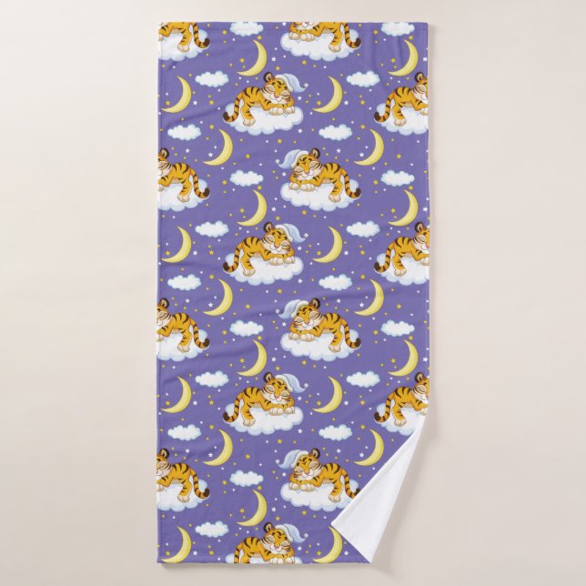 Niedlicher Cartoon-Schlaftiger Badhandtuch Set (Badehandtuch)