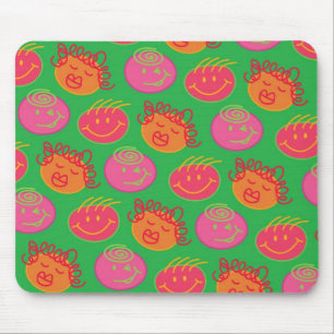 Niedlicher Cartoon Scribbles Spaß Alberne Bubblegu Mousepad