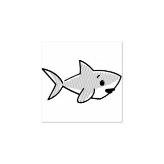 Niedlicher Cartoon Shark Rubber Briefmarke Gummistempel