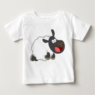 Niedlicher Cartoon Sheep Baby T - Shirt