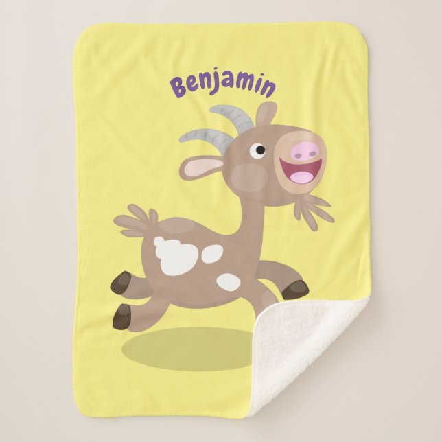 Niedlicher Cartoon Sherpadecke (Vorderseite)