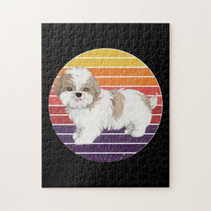 Niedlicher Cartoon Shih Tzu Puzzle