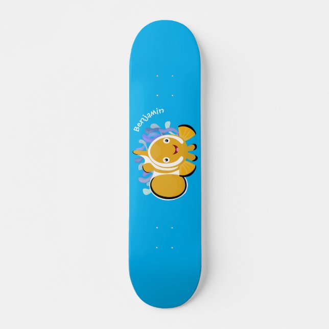 Niedlicher Cartoon Skateboard (Vorne)