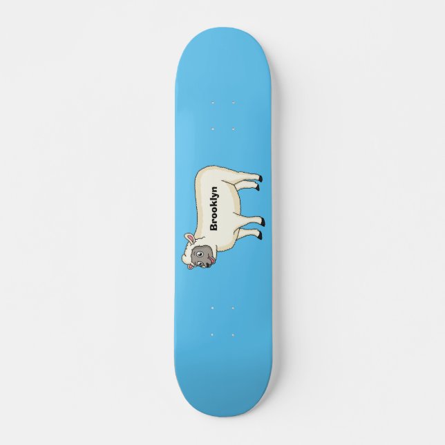 Niedlicher Cartoon Skateboard (Vorne)