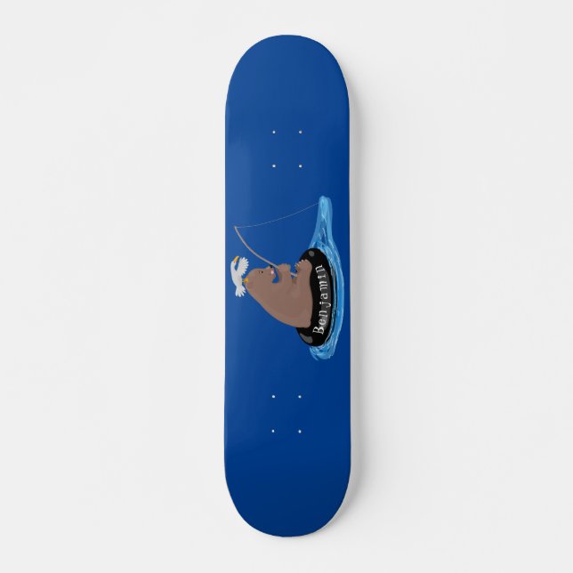 Niedlicher Cartoon Skateboard (Vorne)