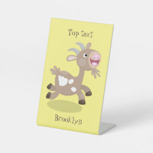 Niedlicher Cartoon Sockelschild