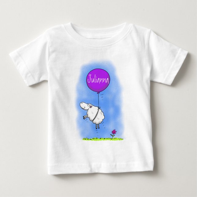 Niedlicher Cartoon Spaß Baby T-shirt (Vorderseite)