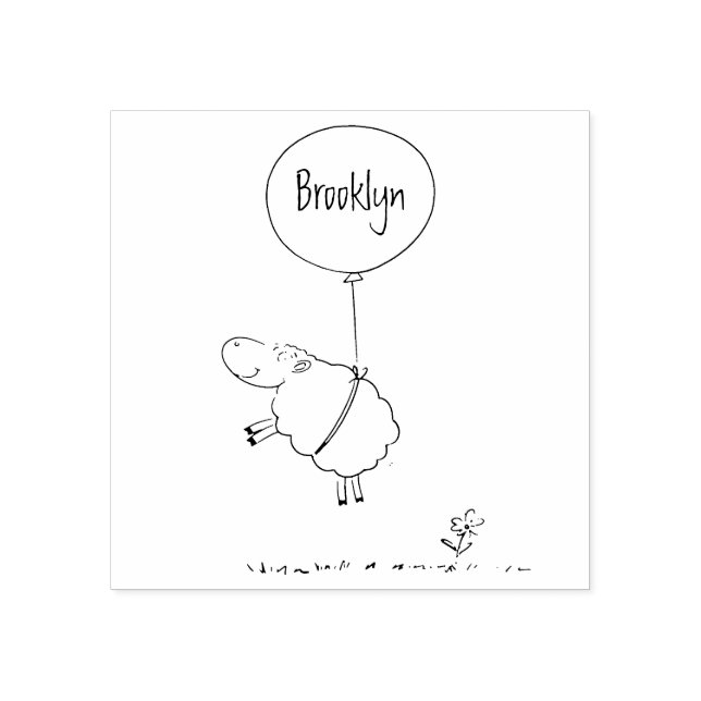 Niedlicher Cartoon Spaß Gummistempel (Prägung)