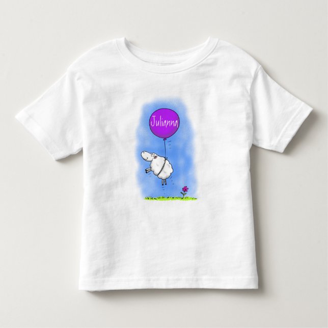 Niedlicher Cartoon Spaß Kleinkind T-shirt (Vorderseite)