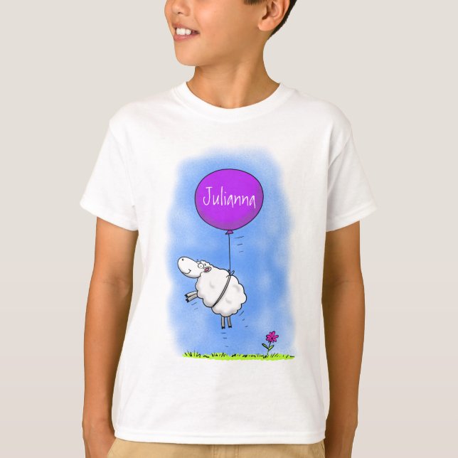 Niedlicher Cartoon Spaß T-Shirt (Vorderseite)
