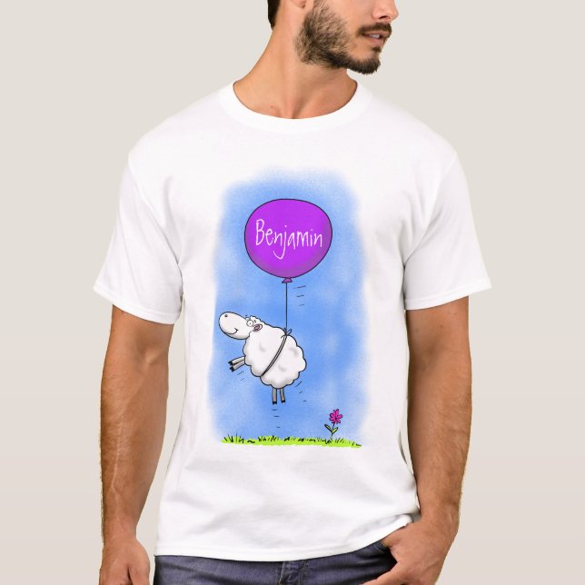 Niedlicher Cartoon Spaß T-Shirt (Vorderseite)