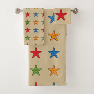 Niedlicher Cartoon Starfish Set