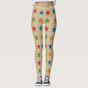Niedlicher Cartoon Starfish Set Leggings