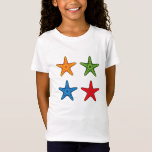 Niedlicher Cartoon Starfish Set T-Shirt