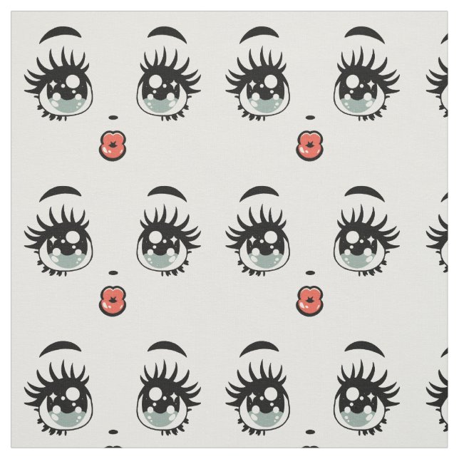 niedlicher Cartoon Stoff (Muster)